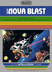 Nova Blast Intellivision  box art